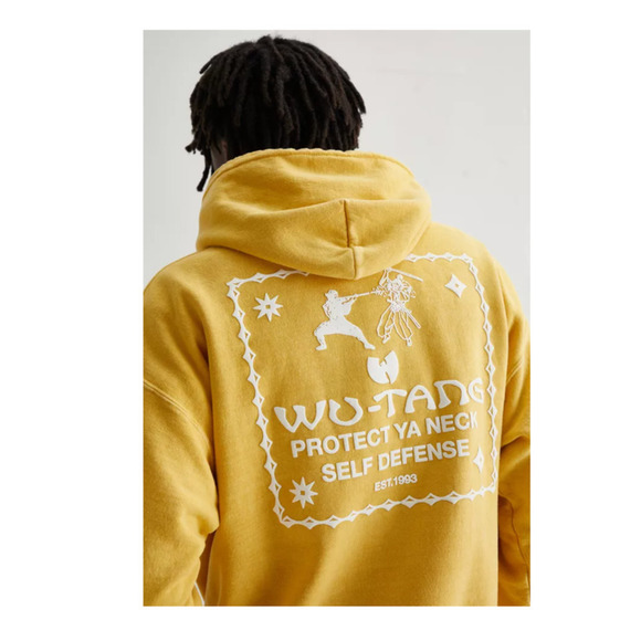 Wu-Tang Clan Protect Ya Neck Pullover Hoodie Sweatshirt Men's Size M - Picture 7 of 7